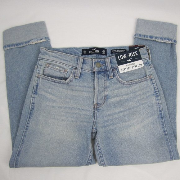 Hollister Cropped Jeans size 00R, W23 L25 NEW - Picture 3 of 12